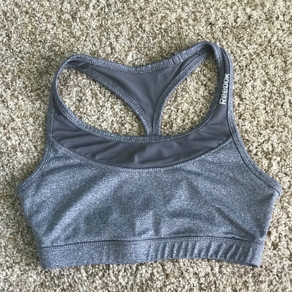 Reebok Other - ✖️SOLD✖️Reebok Gray Sports Bra Size Small